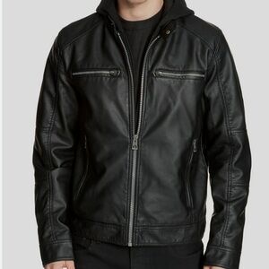 Guess Faux Leather MotoJacket